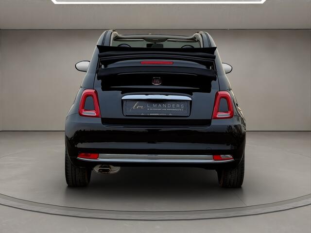 Fiat 500C 1.2 Lounge 2019 ZWART | Automaat | Cabriolet | Navigatie