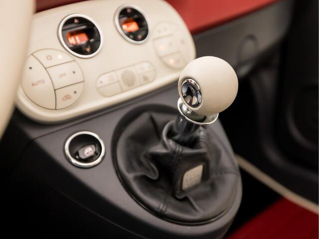 Fiat 500C 1.2 Lounge Sport (DUAL TONE LAK, FACELIFT, VIRTUAL COCKPIT, GROOT NAVI, CLIMATE, CRUISE, LEDEREN SPORTSTOELEN, XENON, BLUETOOTH, NIEUWSTAAT)