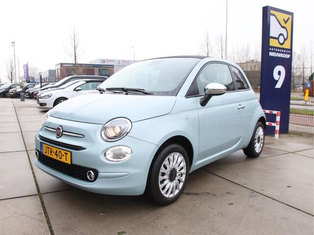 Fiat 500C 1.0 Hybrid Cabrio Carplay, Vitueel, Clima, Cruise Nieuwstaat! Prijspakker!
