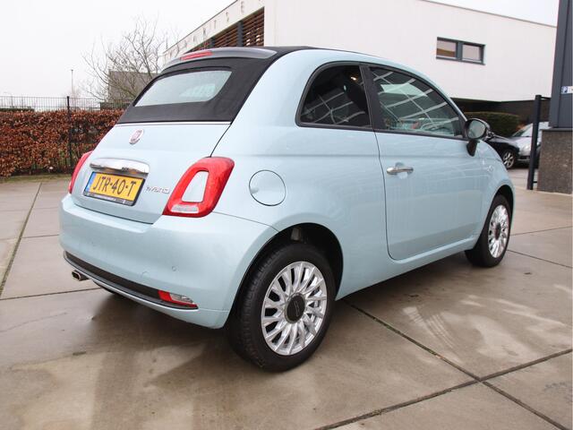 Fiat 500C 1.0 Hybrid Cabrio Carplay, Vitueel, Clima, Cruise Nieuwstaat! Prijspakker!