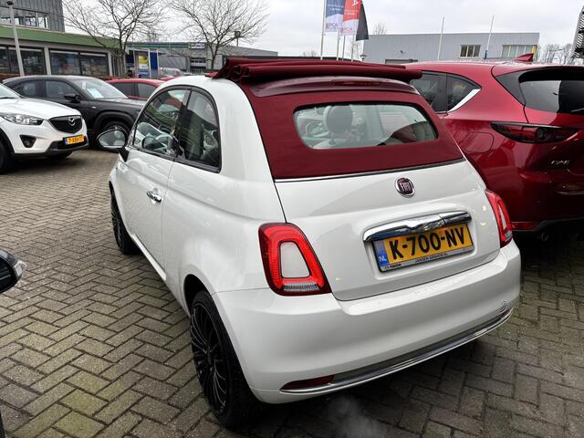 Fiat 500C 0.9 TwinAir 80PK Turbo Lounge , Cabrio, Clima, Cruise, Navi, Bluetooth, LMV 17 Inch