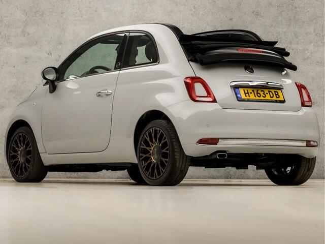 Fiat 500C 0.9 TwinAir Turbo 120TH Edition (VIRTUAL COCKPIT, APPLE CARPLAY, GROOT NAVI, CRUISE, LEDER, SPORTSTOELEN, XENON, LM VELGEN, ELEK RAMEN, NIEUWSTAAT)