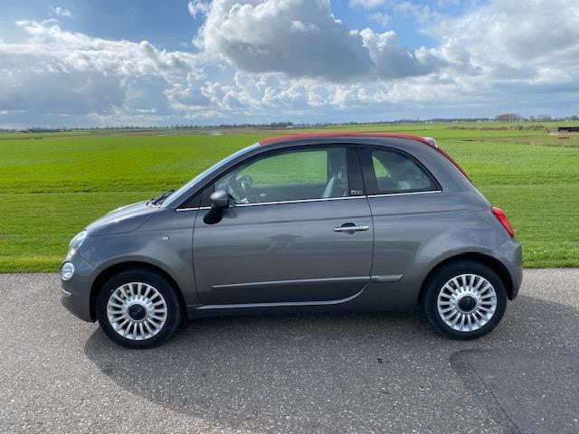 Fiat 500C 1.2 Lounge Cabrio/Airco/Navigatie/93dkm/2018