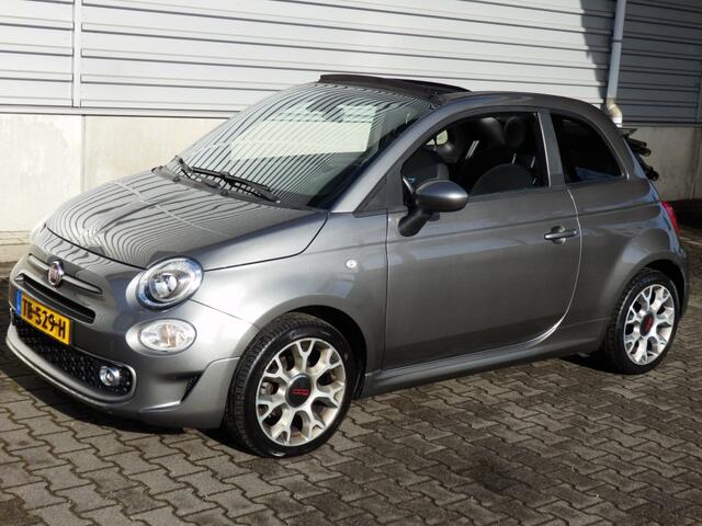 Fiat 500C 80 pk. Sport Cabrio I Automaat I Aut. airco I 16" LM velgen I