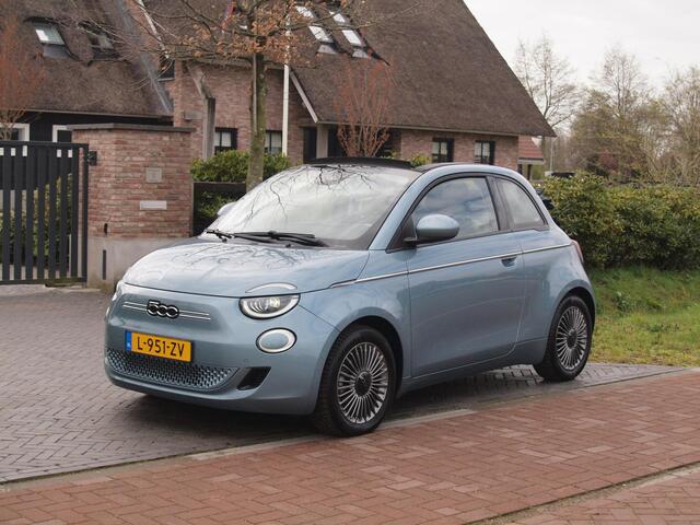 Fiat 500C Icon 42 kWh | Cabrio | Camera | Apple Carplay | Cruise Control | Dealeronderhouden |