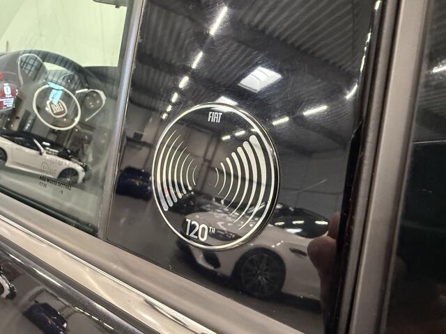 Fiat 500C 1.2 Edition "120th" LED/CARPLAY/VIRTUAL/16"COPPER/MF-STUUR/ECC/CRUISE/PARKEERSENSOREN/BLACK ALL BLACK/NIEUWSTAAT