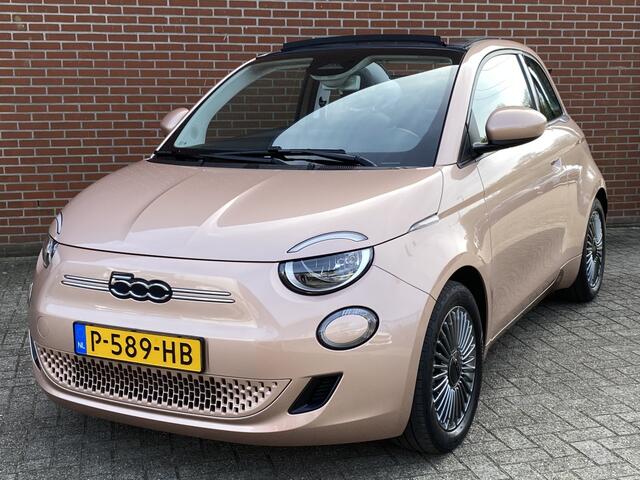 Fiat 500C CABRIO Icon 42 kWh NAV STOELVW CARPLAY PDC CRUISE LMV