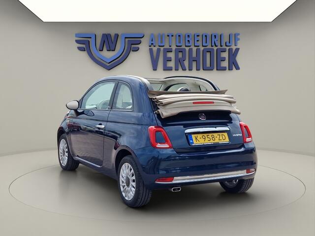 Fiat 500C 1.0 Hybrid Dolcevita Cabrio - NL Auto - Cruise Control