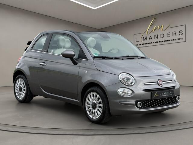 Fiat 500C 1.0 Hybrid Dolcevita 2022 GRIJS | Cabriolet | Leder | Airco