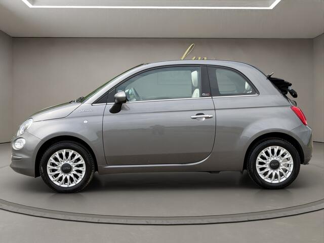 Fiat 500C 1.0 Hybrid Dolcevita 2022 GRIJS | Cabriolet | Leder | Airco