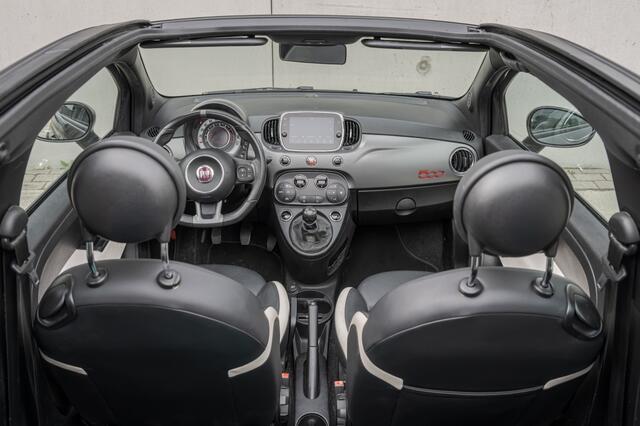 Fiat 500C 0.9 TwinAir S Cabrio, Facelift, Cruise, Scherm, PDC