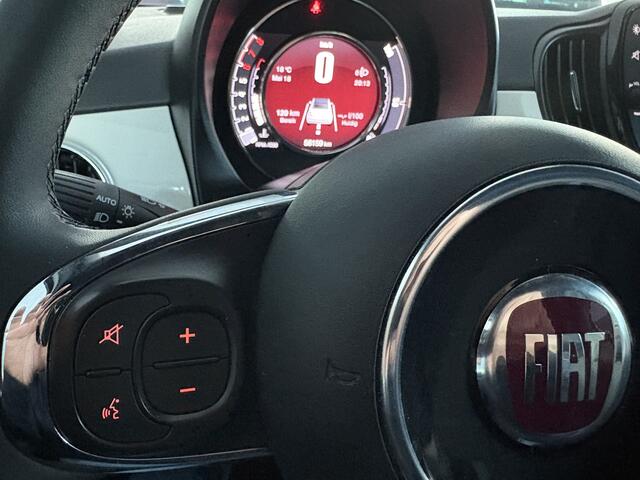 Fiat 500C 1.0 Hybrid Dolcevita Cabrio Airco - Open dak - Navigatiesysteem - parkeersensoren achter - Cruise control - Licht metalen velgen 16 inch - Led verlichting - Bluetooth - Extra getint glas achter - Stuur multifunctioneel Start/stop systeem - Elektrische vou