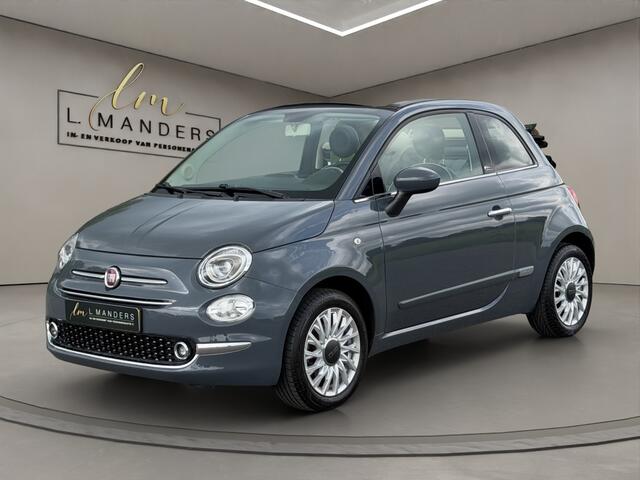 Fiat 500C 1.2 Lounge 2018 GRIJS | Cabrio | Airco | Benzine | PDC