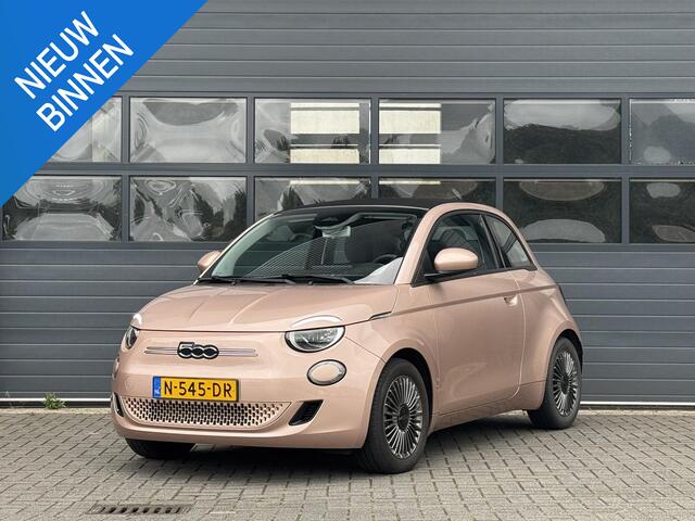 Fiat 500C ICON 42 kWh (91% SOH) I AUTOMAAT I CABRIOLET I CLIMATE CONTROL I APPLE CARPLAY