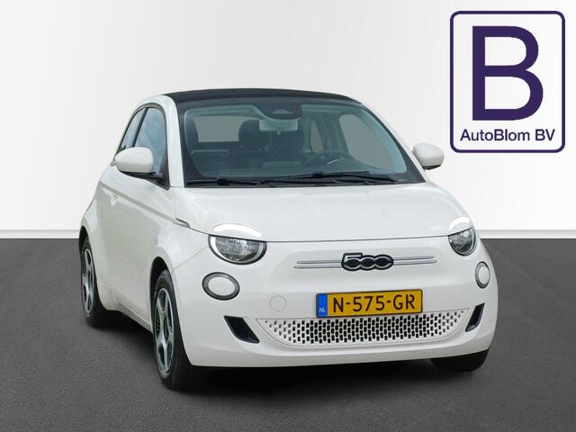 Fiat 500C Passion 42 kWh /Mooie Auto!/Origin. NL/Elektrisch bedienbare kap/