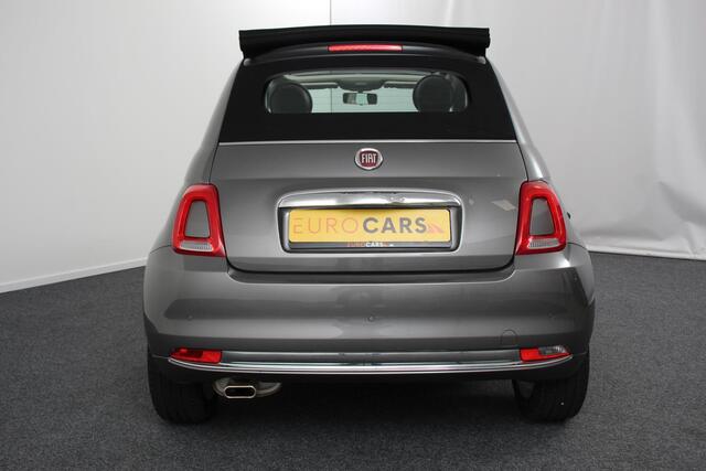 Fiat 500C 1.2 Lounge Navigatie Lederen interieur Climate control Cruise control Parkeer sensor achter DAB