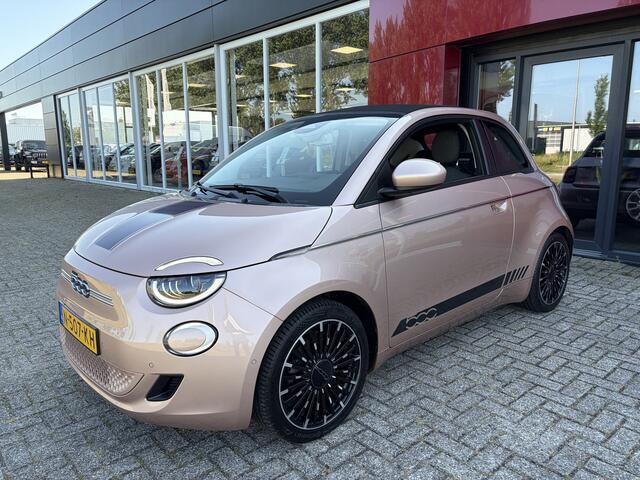 Fiat 500C Icon 42 kWh | 17" La Prima velgen | Camera | Parkeersensoren | Comfort Pack Pack Winter | Pack Magic Eye