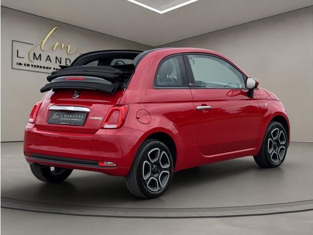 Fiat 500C 1.0 Hybrid Club 2023 ROOD | Cabrio | Apple CarPlay