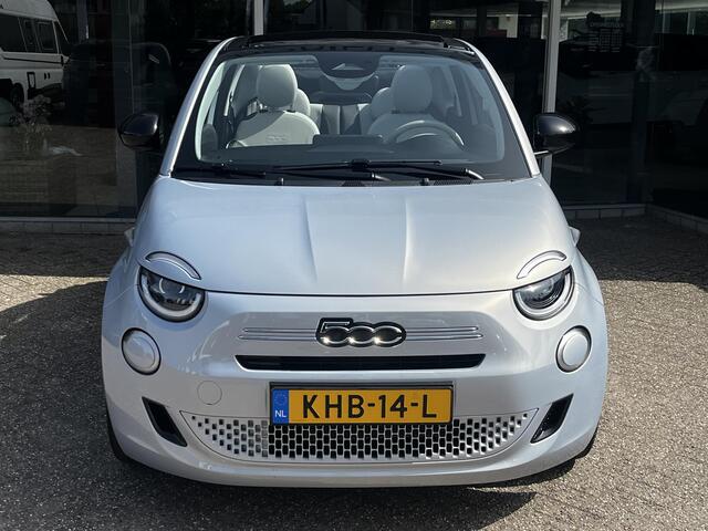 Fiat 500C 1.0 Hybrid La Prima | JBL | Panoramadak | Leer