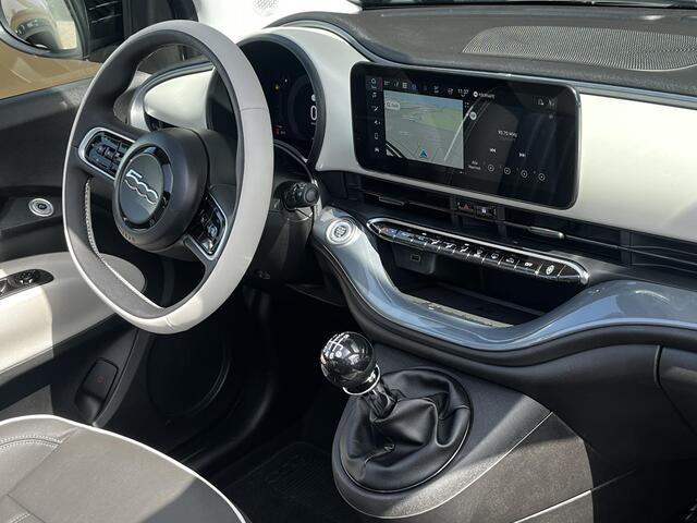 Fiat 500C 1.0 Hybrid La Prima | JBL | Panoramadak | Leer