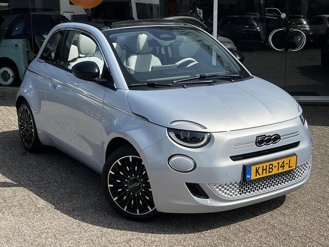 Fiat 500C 1.0 Hybrid La Prima | JBL | Panoramadak | Leer