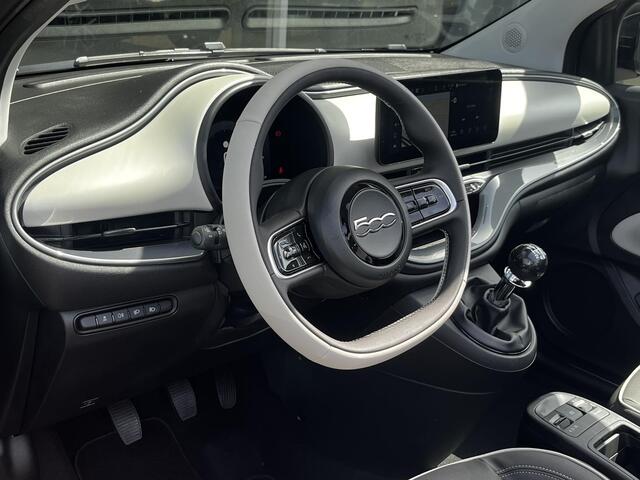 Fiat 500C 1.0 Hybrid La Prima | JBL | Panoramadak | Leer