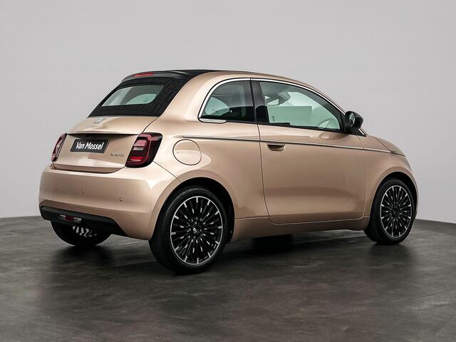 Fiat 500C 1.0 Hybrid La Prima | Cabrio | Camera | Navigatie | Sensoren voor&achter | Stoel&Stuur Verwarming | Apple Carplay&Android Auto | Adaptive Cruise Control | 2 + 6 jaar speciale garanite!