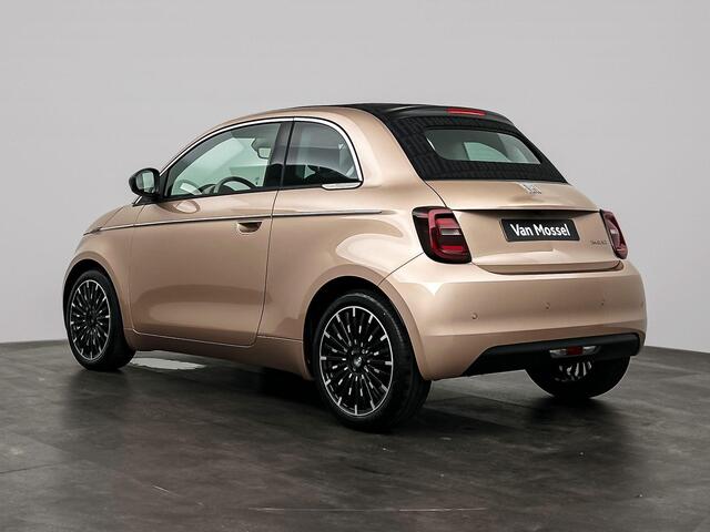Fiat 500C 1.0 Hybrid La Prima | Cabrio | Camera | Navigatie | Sensoren voor&achter | Stoel&Stuur Verwarming | Apple Carplay&Android Auto | Adaptive Cruise Control | 2 + 6 jaar speciale garanite!