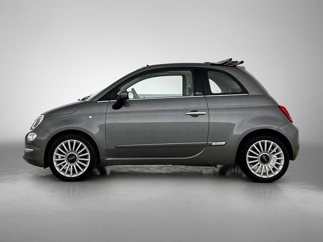 Fiat 500C 0.9 TwinAir Turbo Lounge | Airco | Leder | Parkeersensoren | Lichtmetalen velgen | Cabrio!