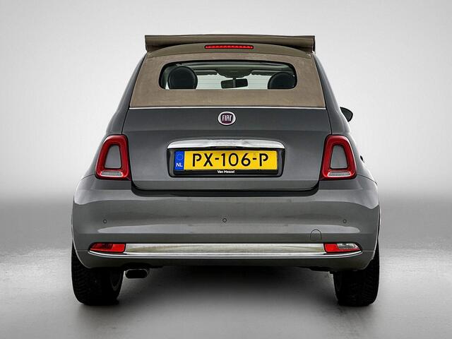 Fiat 500C 0.9 TwinAir Turbo Lounge | Airco | Leder | Parkeersensoren | Lichtmetalen velgen | Cabrio!