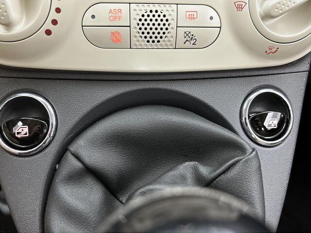 Fiat 500C 0.9 TwinAir Turbo Lounge | Airco | Leder | Parkeersensoren | Lichtmetalen velgen | Cabrio!