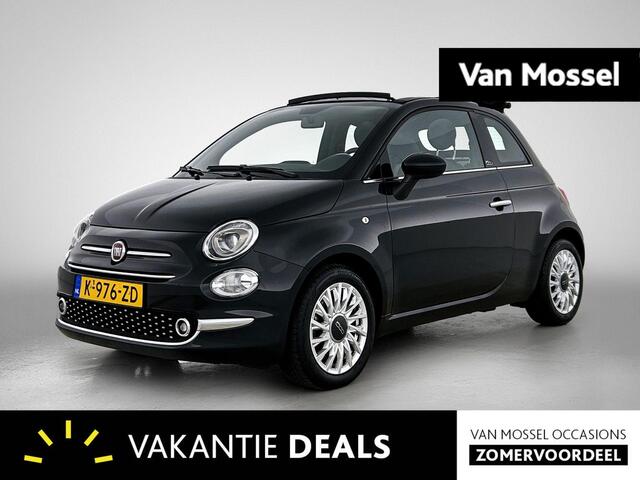 Fiat 500C 1.0 Hybrid Star | Navigatie | LM velgen | Half lederen bekleding