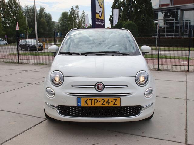 Fiat 500C 1.0 Hybrid Dolcevita Leder, Carplay, Cruise, Climate Zomeractie!