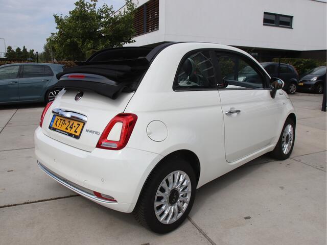 Fiat 500C 1.0 Hybrid Dolcevita Leder, Carplay, Cruise, Climate Zomeractie!