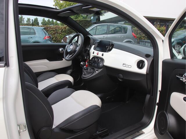 Fiat 500C 1.0 Hybrid Dolcevita Leder, Carplay, Cruise, Climate Zomeractie!