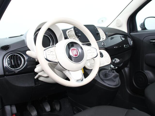 Fiat 500C 1.0 Hybrid Bellavita Navigatie Climate Control Apple Carplay/Android Auto Dab Digitale Cockpit Parkeer sensoren