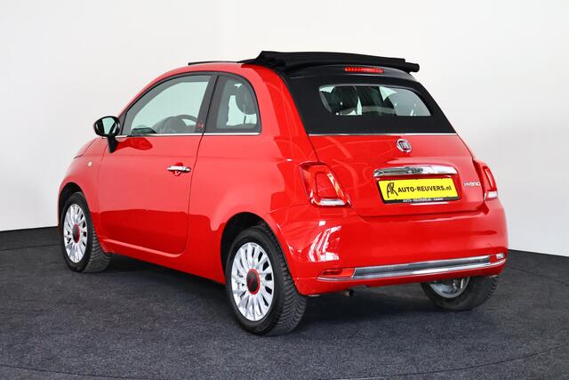 Fiat 500C 1.0 Hybrid RED Cabrio / Opendak / Navigatie / Cruise / Carplay