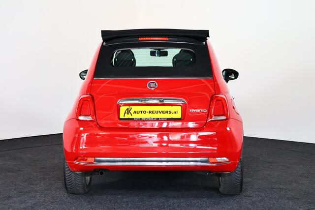 Fiat 500C 1.0 Hybrid RED Cabrio / Opendak / Navigatie / Cruise / Carplay