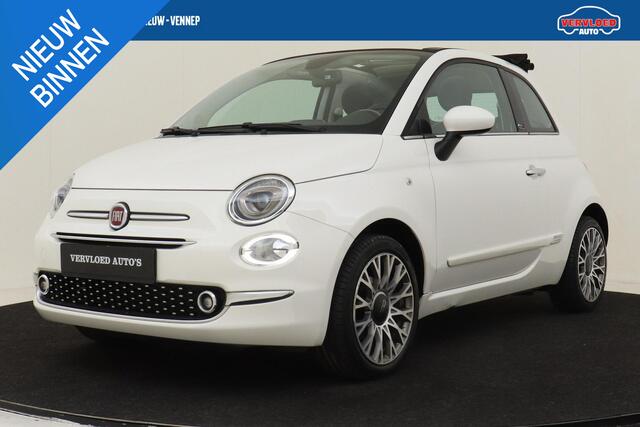 Fiat 500C 0.9 TWINAIR TURBO ANNIVERSARIO -CRUISE|A/C|PDC|NAVI|HALFLEDER|BLUETOOTH|16"