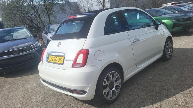 Fiat 500C 1.0 Hybrid Hey Google
