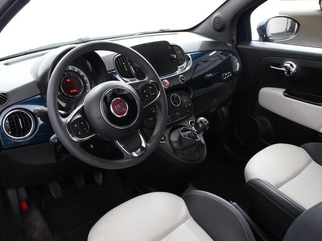 Fiat 500C 1.0 Hybrid Dolcevita Airco Cruise control Lichtmetalen velgen Apple Carplay/ Android Auto Navigatie Parkeersensor achter