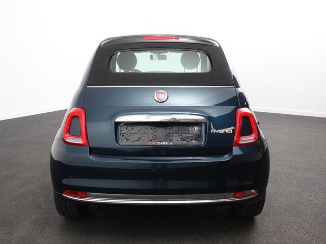 Fiat 500C 1.0 Hybrid Dolcevita Airco Cruise control Lichtmetalen velgen Apple Carplay/ Android Auto Navigatie Parkeersensor achter