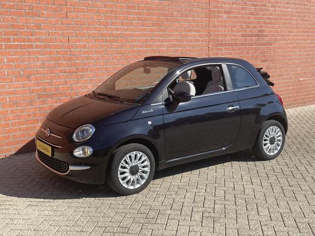 Fiat 500C 1.0 Hybrid 69pk Dolcevita Navigatie Apple Carplay/Android Auto Parkeersensor achter Cruise Control Climatronic