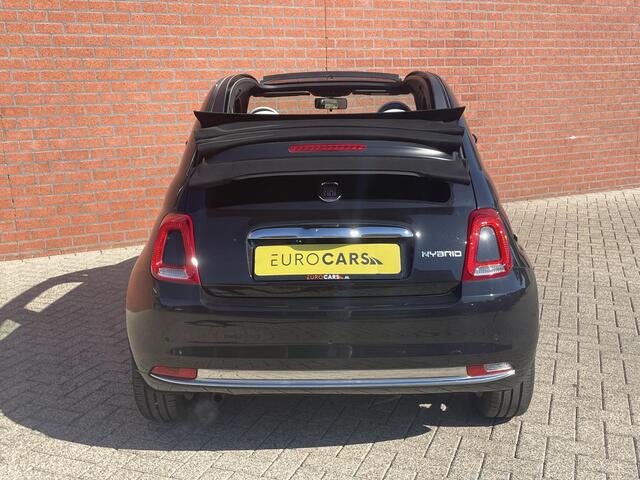 Fiat 500C 1.0 Hybrid 69pk Dolcevita Navigatie Apple Carplay/Android Auto Parkeersensor achter Cruise Control Climatronic