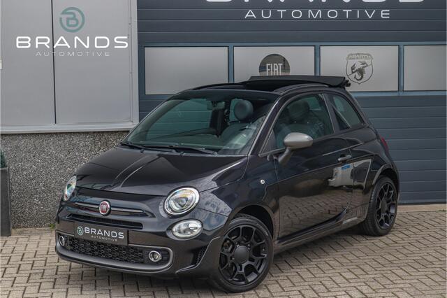 Fiat 500C 1.2 S Navi Carplay Airco Black on black PDC