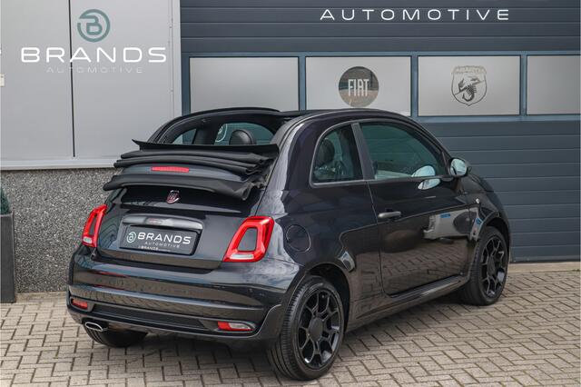 Fiat 500C 1.2 S Navi Carplay Airco Black on black PDC