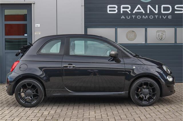Fiat 500C 1.2 S Navi Carplay Airco Black on black PDC