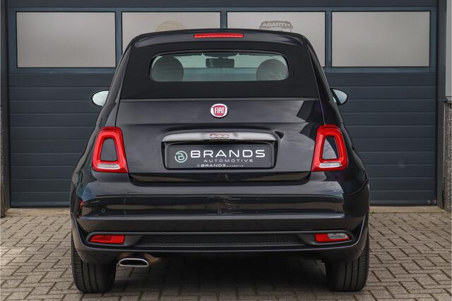 Fiat 500C 1.2 S Navi Carplay Airco Black on black PDC
