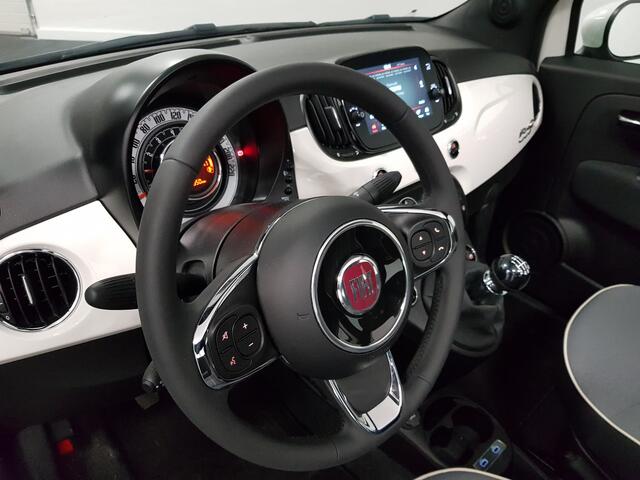 Fiat 500C 1.0 Hybrid Lounge Navigatie Parkeersensoren Achter Cruise Control Lichtmetalen Velgen Climatronic