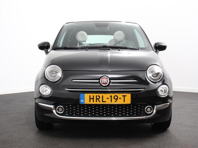 Fiat 500C 1.0 Hybrid Dolcevita Leder Navigatie Apple Carplay/Android Auto Parkeersensoren achter Cruise Control Climate Control